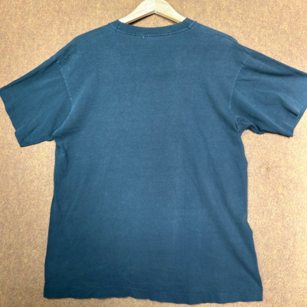 Vintage Shirt Mens Large Single Stitch I’m‎ Out of Bed and Dressed T-shirt Faded - Picture 5 of 14